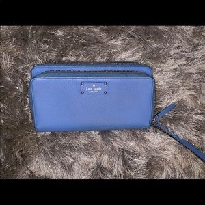 EUC Kate Spade Wallet In periwinkle blue